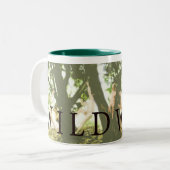 Wildwoodの退去中心のコップ#2 ツートーンマグカップ (正面左)