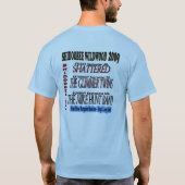 Wildwoodの2009年のワイシャツ Tシャツ (裏面)