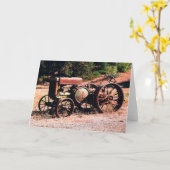 Wildwoodトラクターの履歴… カード (黄色い花)