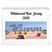 Wildwoodニュージャージーの写真のカレンダー カレンダー (カバー)