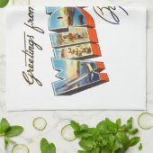 Wildwoodニュージャージー キッチンタオル (折り畳み)