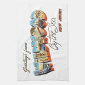 Wildwoodニュージャージー キッチンタオル (縦)