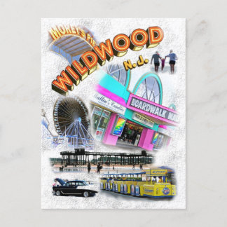 Wildwood, New Jersey Boardwalkポストカード ポストカード