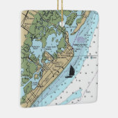 Wildwood NJチャート セラミックオーナメント (右)