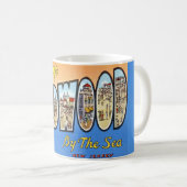 Wildwood NJ Vintage Postcard Mug コーヒーマグカップ (正面右)