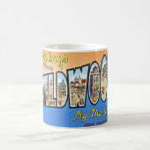 Wildwood NJ Vintage Postcard Mug コーヒーマグカップ (中央)
