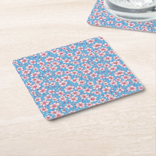  Wildwood Whispers スクエアペーパーコースター (アングル)