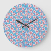  Wildwood Whispers ラージ壁時計 (正面)