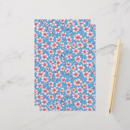  Wildwood Whispers 便箋 (正面/裏面インサイチュ)