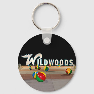 WildwoodsはWildwoodニュージャージーに署名します キーホルダー