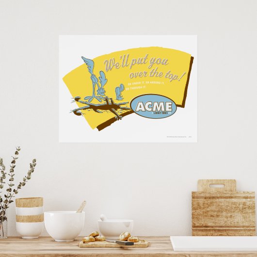 Wile E CoyoteとROAD RUNNER™ Acme ポスター (キッチン)