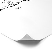 Wile E CoyoteとROAD RUNNER™ Acme Products ポスター (角)