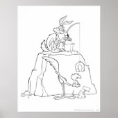 Wile E CoyoteとROAD RUNNER™ Acme Products ポスター (正面)