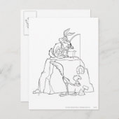 WILE E. COYOTE™およびROAD RUNNER™ Acme Products ポストカード (正面/裏面)