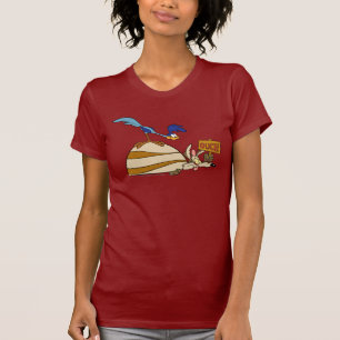 WILE E. COYOTE™とROAD RUNNER™大きい石 Tシャツ
