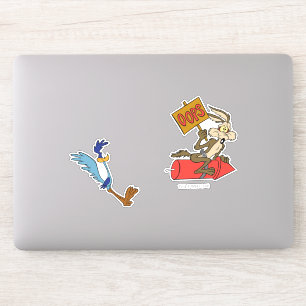 WILE E. COYOTE™とROAD RUNNER™ ACMEロケット シール