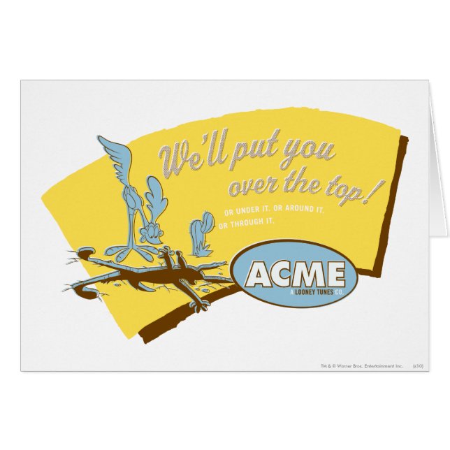 WILE E. COYOTE™とROAD RUNNER™ Acme (正面横)