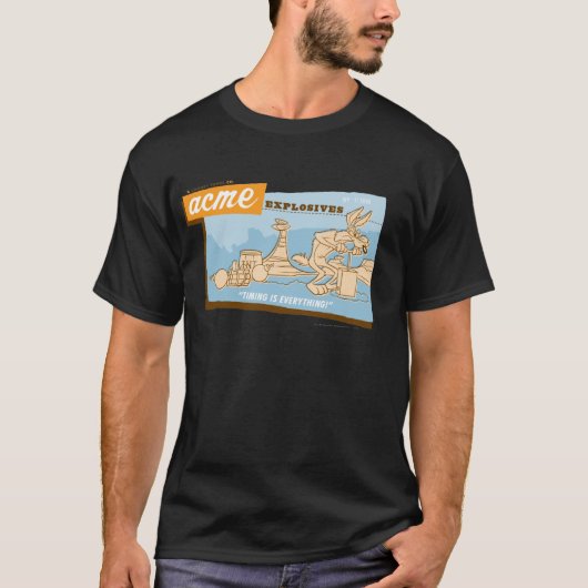 WILE E. COYOTE™アクメ爆薬2 Tシャツ (正面)
