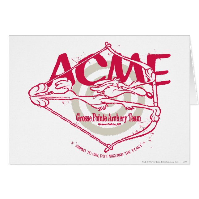 WILE E. COYOTE™グロスポインテアーチェリーチーム (正面横)