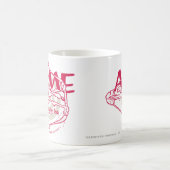 WILE E. COYOTE™グロスポインテアーチェリーチーム コーヒーマグカップ (中央)