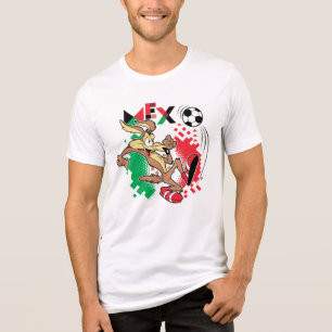 WILE E. COYOTE™ チームメキシコ サッカー グラフィック トライブレンドTシャツ