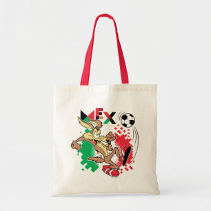 WILE E. COYOTE™ チームメキシコ サッカー グラフィック トートバッグ