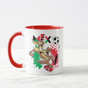 WILE E. COYOTE™ チームメキシコ サッカー グラフィック マグカップ