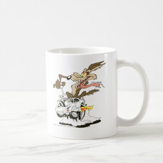 WILE E. COYOTE™ドライ熱狂するバ コーヒーマグカップ (右)