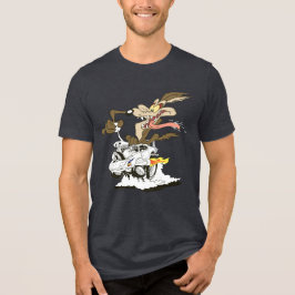 WILE E. COYOTE™ドライ熱狂するバ トライブレンドＴシャツ