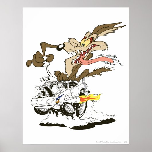 WILE E. COYOTE™ドライ熱狂するバ ポスター (正面)