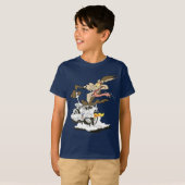 WILE E. COYOTE™ドライ熱狂するバ Tシャツ (正面フル)