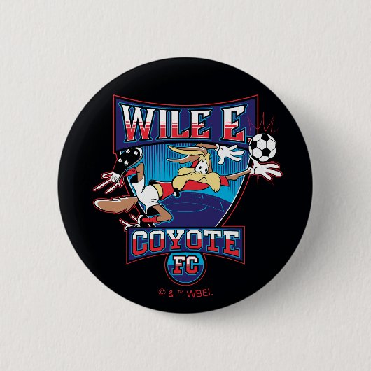 WILE E. COYOTE™ フットボールクラブ バッジ (正面)