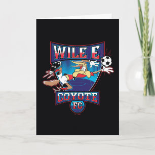 WILE E. COYOTE™ フットボールクラブ バッジ カード