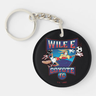WILE E. COYOTE™ フットボールクラブ バッジ キーホルダー