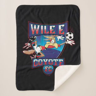WILE E. COYOTE™ フットボールクラブ バッジ シェルパブランケット