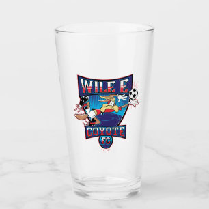 WILE E. COYOTE™ フットボールクラブ バッジ タンブラーグラス