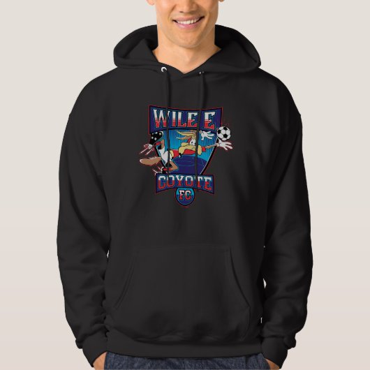 WILE E. COYOTE™ フットボールクラブ バッジ パーカ (正面)