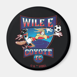 WILE E. COYOTE™ フットボールクラブ バッジ マグネット