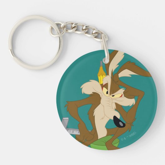 WILE E. COYOTE™ プランニング キーホルダー (正面)