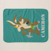 WILE E. COYOTE™ プランニング シェルパブランケット (正面(横))