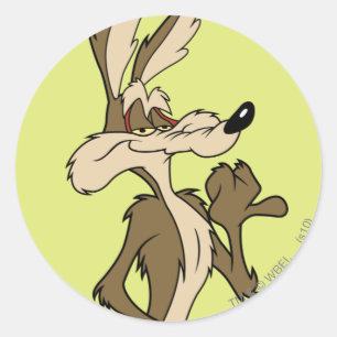 WILE E. COYOTE™ルッキング誇りを持った ラウンドシール