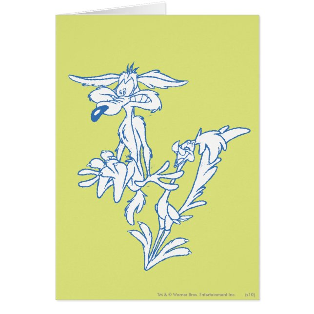 WILE E. COYOTE™ロードランナーに驚いた™ (正面)