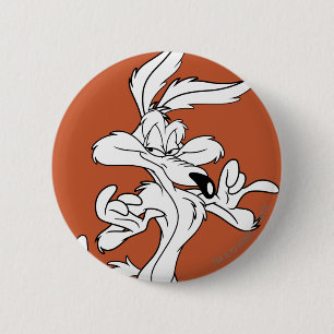 WILE E. COYOTE™嬉しい 缶バッジ