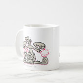 WILE E. COYOTE™懸命着陸 コーヒーマグカップ (正面左)