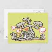 WILE E. COYOTE™懸命着陸 ポストカード (正面/裏面)