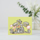 WILE E. COYOTE™懸命着陸 ポストカード (スタンド正面)