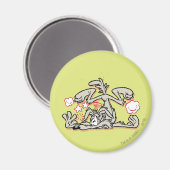 WILE E. COYOTE™懸命着陸 マグネット (正面/裏面)