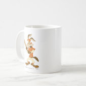 WILE E. COYOTE™打者アップ コーヒーマグカップ (正面左)