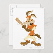 WILE E. COYOTE™打者アップ ポストカード (正面/裏面)