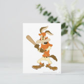 WILE E. COYOTE™打者アップ ポストカード (スタンド正面)